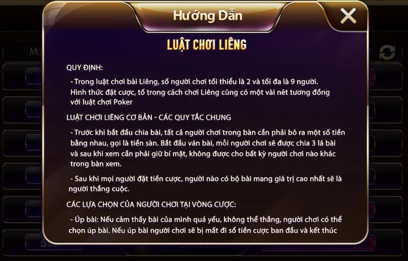 Cách Chơi Bài Liêng Tại Sunwin