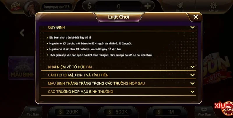 Luật Chơi Cơ Bản