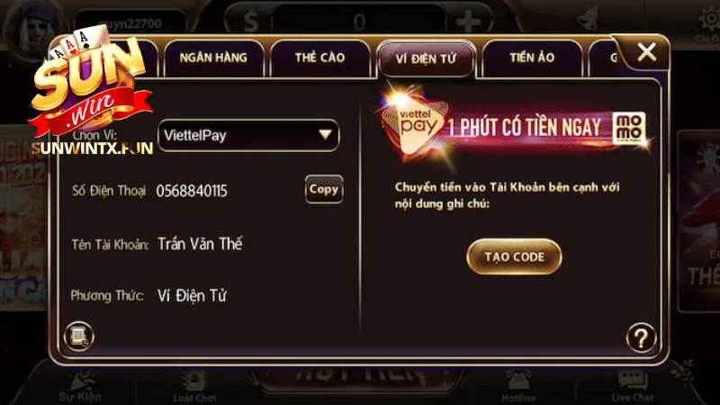 Thanh Toán Qua Ví Điện Tử Momo